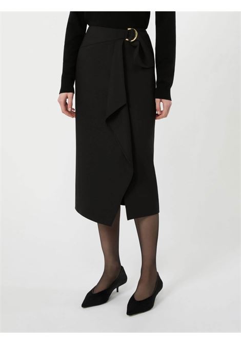 MAX MARA STUDIO Gonna Fenice Drappeggiata Nero MAX MARA Studio | 2626106012670005